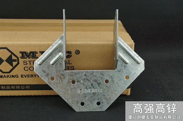 飓风卡件-菱形连接件-抗风构件-龙骨与横梁连接件-木屋金属连接件
