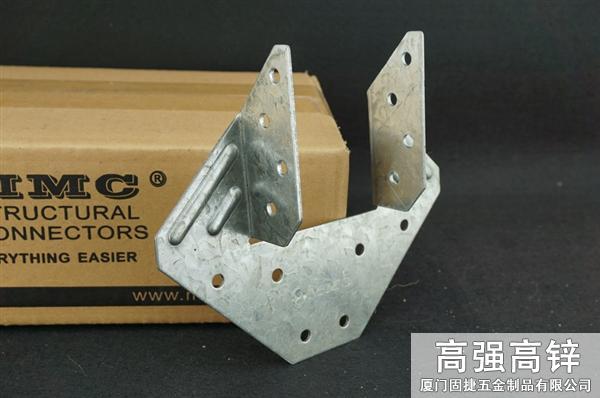 飓风卡件-菱形连接件-抗风构件-龙骨与横梁连接件-木屋金属连接件